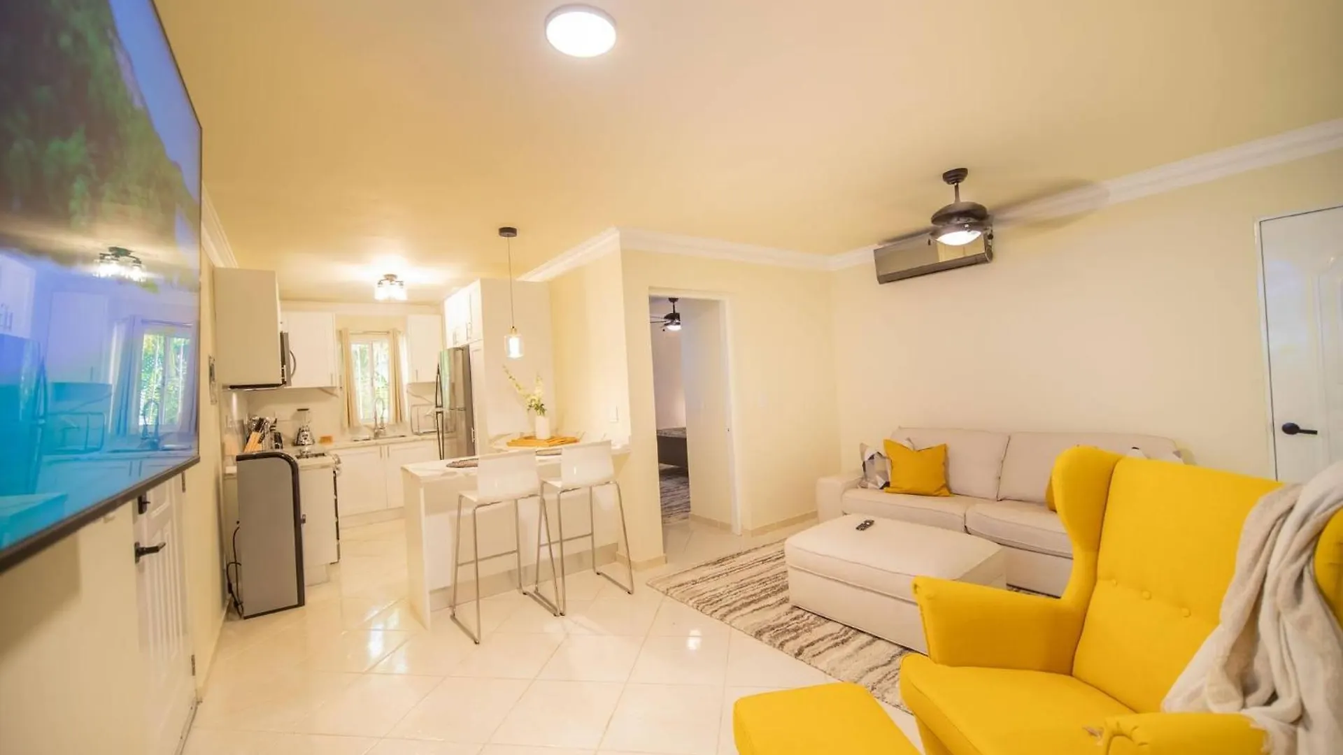 Garden Condos 21, Modern 1Br Apt In Sosua Strip Guest Friendly Den Dominikanske Republik